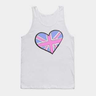 Union Jack Heart Tank Top